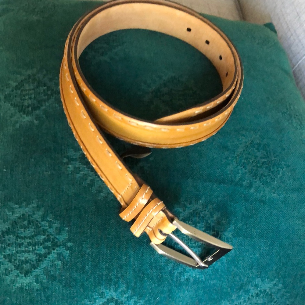 Mezlan Luxury Dress-Casual Belt Calf Leather